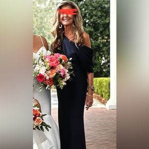 Elegant evening dress.  I was mother of the groom in November, In Florida.